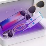 7.5W 5W Fast Charge Sterilizer Box Qi UV Sanitizer With Wireless Charging