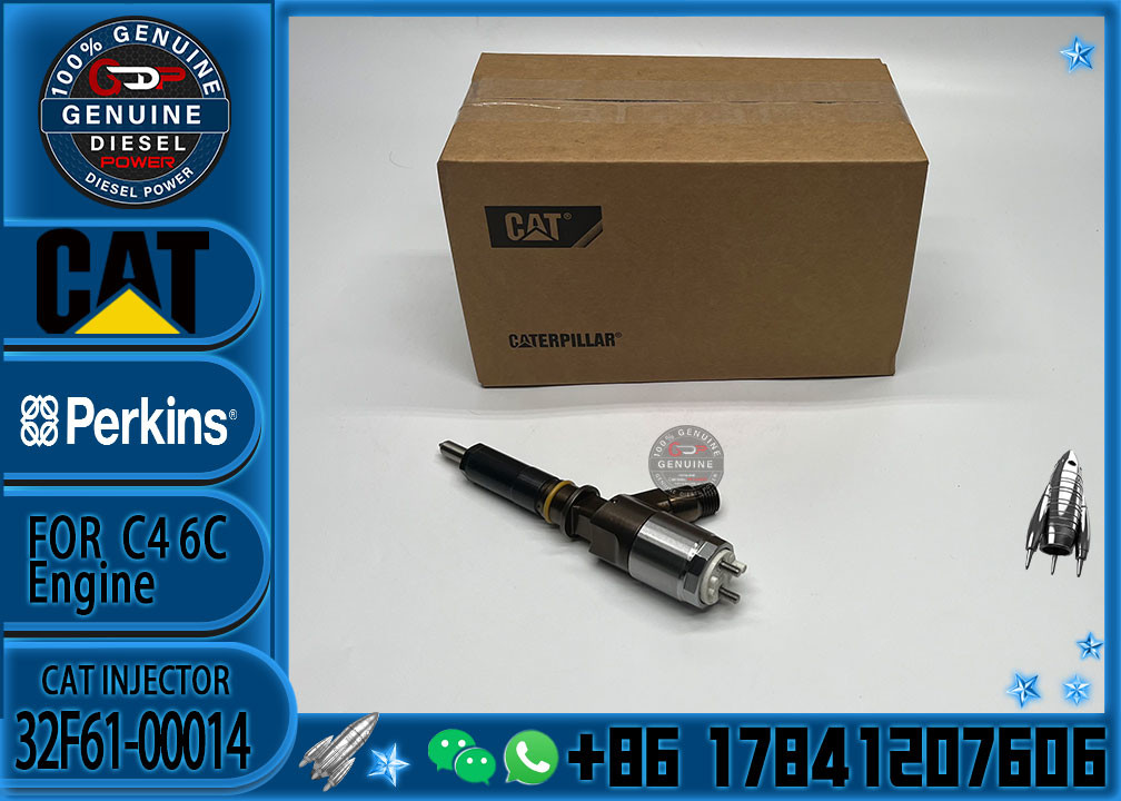 32F61-00014 Factory outlet Diesel fuel injector 32F61-00014 for CAT excavator parts 315D engine C4.2 diesel fuel injecto