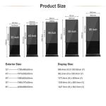 Floor Standing LCD Advertising Display LCD Advertising Display 5ms