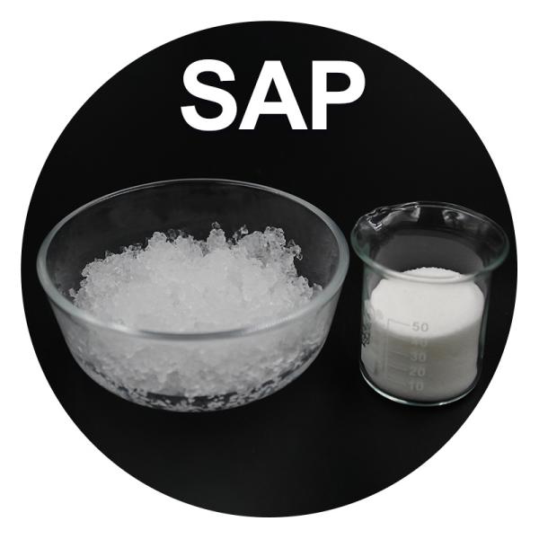 China Industrial Sodium Polyacrylate SAP Super Absorbent Polymer factory