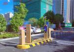 Parking Lot Automatic Licence Plate Recognition System With Advertising Boom