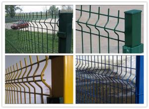 China 4.0mm Diameter Curvy Welded 3D Wire Mesh Fence For Outdoor Decorative factory