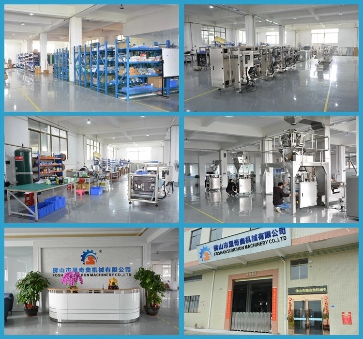 Automatic Rice Chin Peanut Packing Machine With Multi Head Weigher