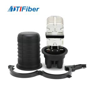 China Ftth Use Dome Type 12 24 48 Cores Optional Fiber Optic Splice Closure factory