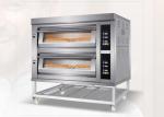 Baked Cake Bread Pizza Shop Oven 0.8mm High Density 870*630*225
