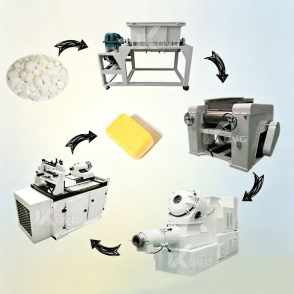 Automatic Laundry Soap Making Machine Small Soap Production Line Soap Cutting Machine