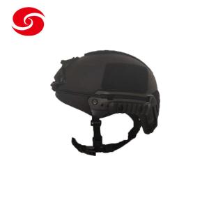 China Customized Color Ballistic Helmet NIJ3A PE/Aramid Full Militech Equipment factory