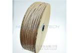 Durable Flexo Pet Braided Sleeving Flame Retardant High Melting Point
