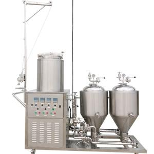 China Mini Micro Electrical Heating Homebrew Beer 200 KG Capacity 1-80 kW Power Output factory
