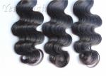 Natural Black Soft Peruvian Body Wave Virgin Hair For Dream Girl