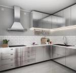 Kitchen Modular Stainless Steel BBQ Cabinets ISO4001 Approved Modern