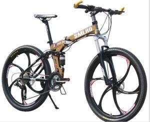 China Kenda Tire 24&quot;×1.95 Aluminum Folding Mountain Bike factory