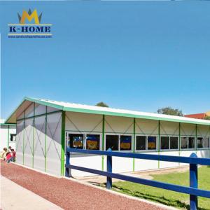 China Single Story Portable Accommodation Fireproof School Dormitory K Type factory