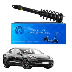 China Suspension Air Suspension Shock For Tesla Model 3 Front Left And Right Coil Spring Shock RWD 1044364-00-E 104436400E factory