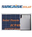Polycrystalline Class A 40W 36 Cells 18V Solar Panel