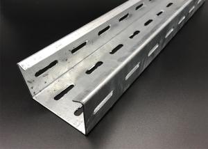 China SS304 Perforated Electrical Cable Tray Hot Dip Galvanized 6m factory