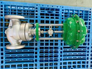 China WCB Pneumatic Actuator Control Valve Pneumatic Diaphragm Ball Valve factory