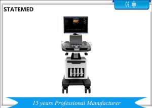 China Medical Echocardiography Trolley Ultrasound Scanner 4D For Pregnancy factory