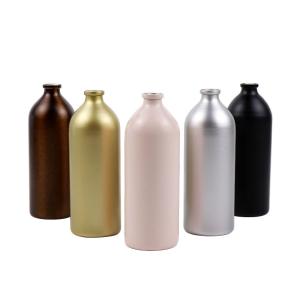 China 150ml 200ml 250ml Aluminum Cosmetic Bottles Nontoxic Tasteless Makeup Water Bottle factory