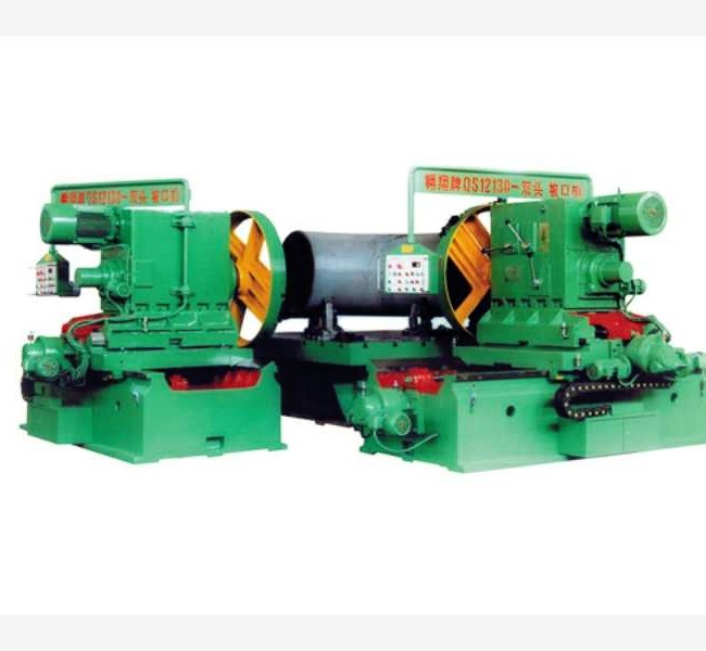 Two Head Portable Pipe Beveling Machine High Productivity