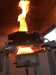 China Cone Calorimeter of Fire Testing Equipment Machine Instrument for Heat Release Rate of Standard ISO5660 factory