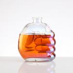 Super Flint Glass Classic Shape 500ml 700ml 750ml Liquor Bottle for Vodka Whisky