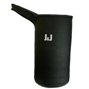 China Chemical Resistance Zinc Smelting Crucible Vessel 150kg Thermal Shock Resistance factory