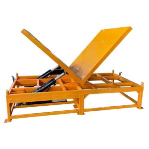 China 2t Hydraulic Scissor Lift Tables Electric Upenders Tilters 90 Degree Loading Weight Up To 2 Ton factory
