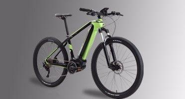Gross Weight 22 KG Full Suspension Electric Mountain Bike With Hidden Lithium