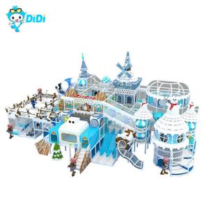 China Customizable Castle Indoor Playground Equipment For Play Center Easy Cleaning factory