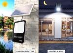 Bridgelux Chip 6500k 30w Solar Outdoor Flood Lights With On Off Switch IP65