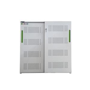 China Commercial 0.5-1.2mm Metal Sliding Door Display Cabinet For Office factory