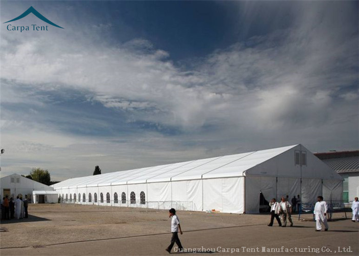 Large 500 People Outdoor Sports Tents Clear Windows For Exhibition