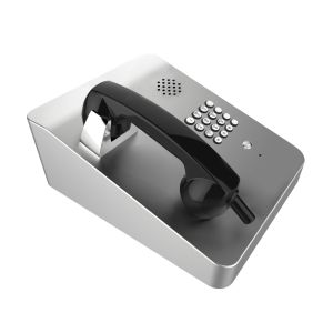 China Desk Mounting Vandal Resistant Telephone VoIP Waterproof Public Phone factory