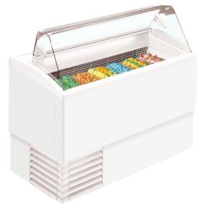 China Large Volume Ice Cream Display Freezer Good Cooling Effect No Pollution factory