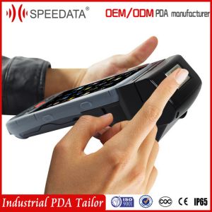 ISO9001 IP65 Certification Of Android Phone with Fingerprint Reader Terminal