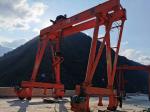 120 ton tyre crane、Wheeled walking gantry crane、Wheeled mobile gantry of gantry