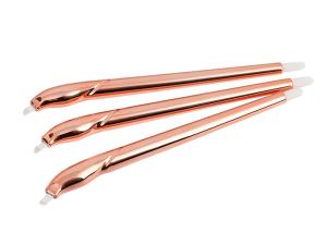 China Champagne Disposable Microblading Pen For Eyebrow Tattoo factory