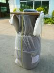 Luxury Home Resin Wicker Obelisk Chair With Power Coated Aluminum Frame
