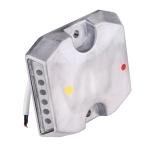 DC24V Solar LED Road Studs PC UV 5000mcd Aluminium Led Road Studs For Tunnel