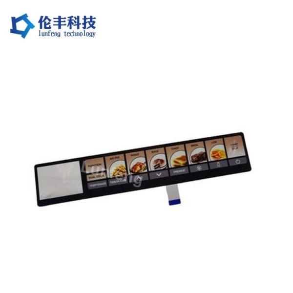 Performance and Design Customized Pantone Color Code Flat Membrane Keyboard for