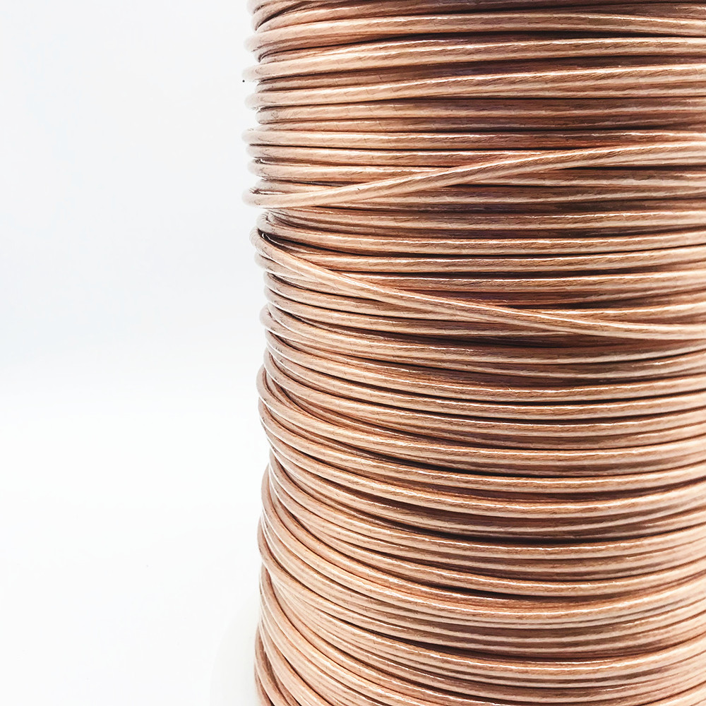 0.1mm * 500 Copper Litz Wire 2uewf Pet Insulation