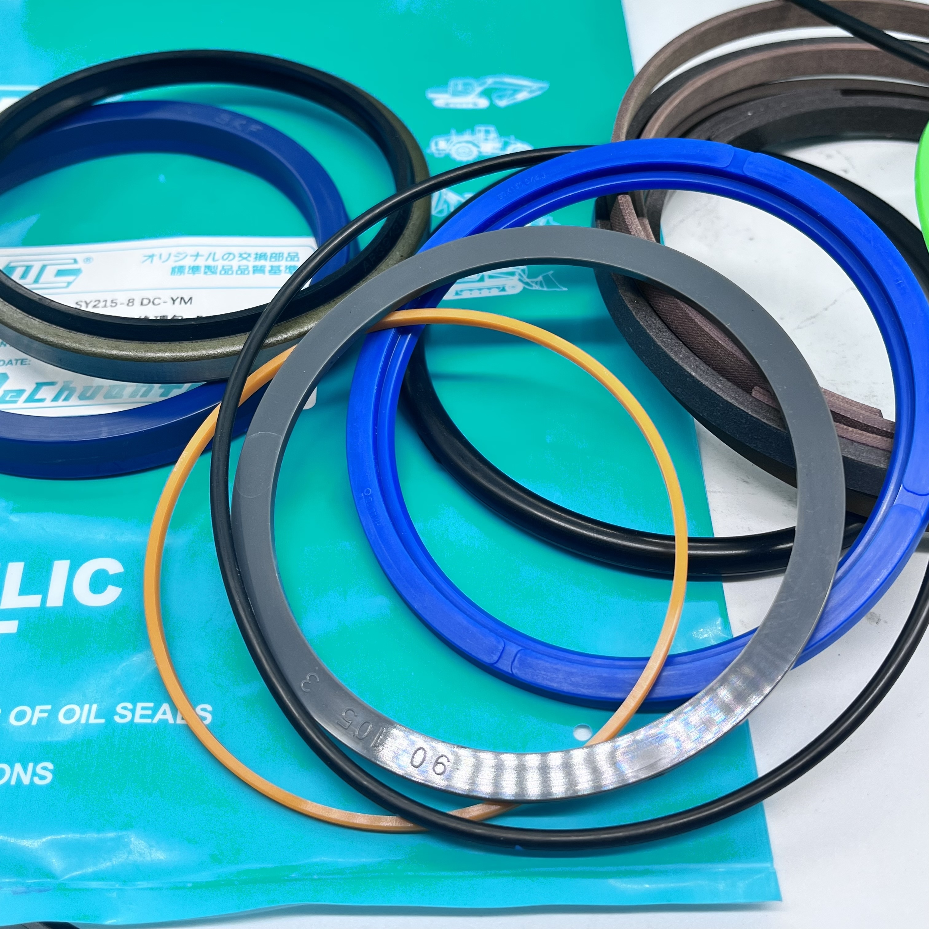 Excavator Sany Boom Cylinder Seal Kit For SY215-8 Durable