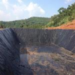 Fish Pond HDPE Geomembrane Liner 0.3mm 0.5mm 1mm 2mm Black White Blue Green