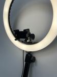 Black 360 Portable Photo Booth Stand Automatic 1.9m Height Adjustable Speed