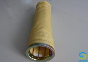 China 500gsm Dust Collector P84 Filter Bags Customized Size Bead Cuff factory