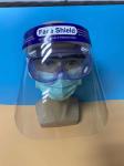 Full Plastic Protective Face Shield Disposable Anti Fog For Adult / Children