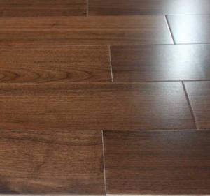China premium American Black Walnut 125mm Engineered Hardwood Flooring factory