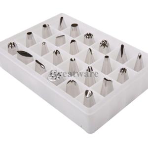 China Stainless Steel Cake Decorating Icing Nozzles Piping Sugarcraft Pastry Tips Tool Set factory