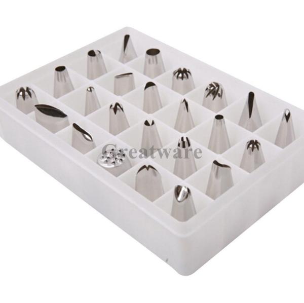 Stainless Steel Cake Decorating Icing Nozzles Piping Sugarcraft Pastry Tips Tool